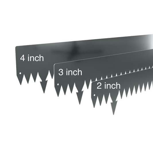 Metal landscape edging - 3 variants